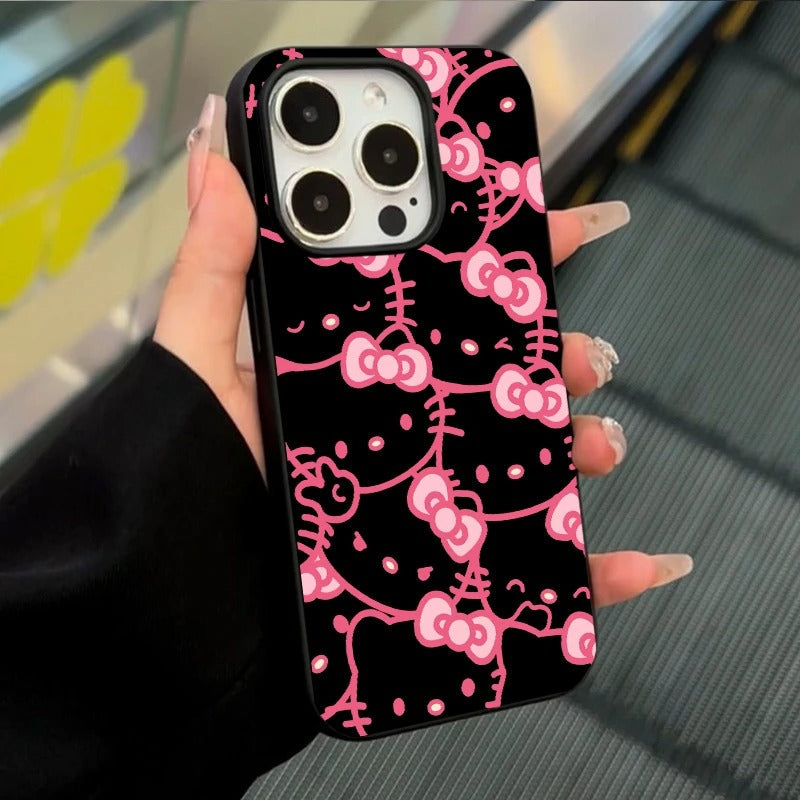 Hello Kitty Black Pink Case