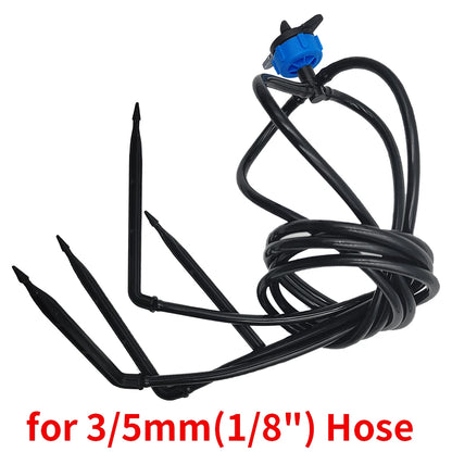 50PCS Bend Arrow Drippers for 3/5mm Hose Micro Drip Irrigation