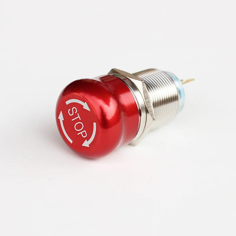 16/19/22mm Stainless Steel Emergency Stop Push Button Switch