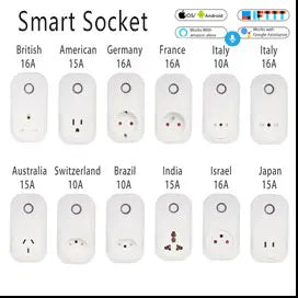 WiFi Smart Light Switch Timer Remote Control Alexa Google