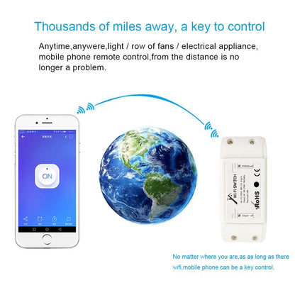 WiFi Smart Light Switch Timer Remote Control Alexa Google