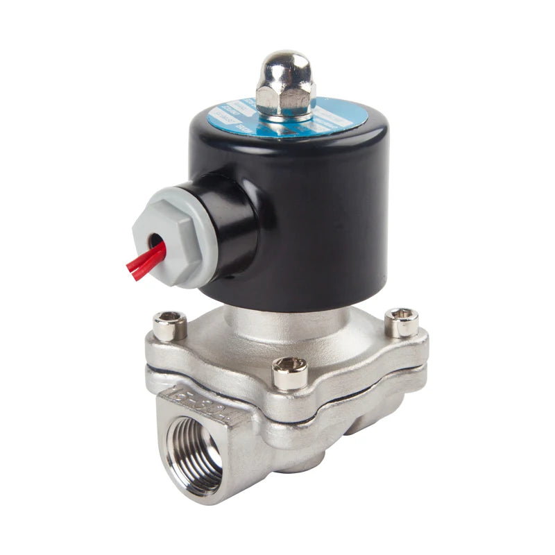 Stainless Steel Electric Solenoid Valve 1/4"-1" for Water