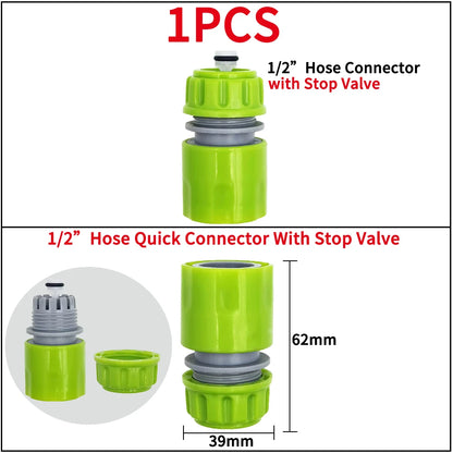 Garden Tap Adapters 1/2" 3/4" Drip Irrigation Splitters Joint