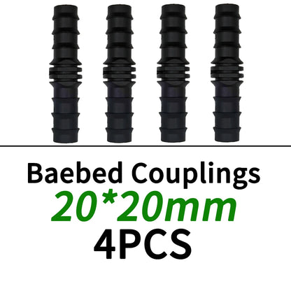 "1/2" - 3/4" Male/Female Thread to Barb PE Hose Adapter