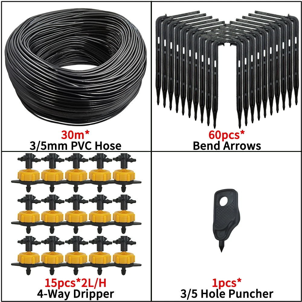 10-100M 2L/H Compensation Emitter Arrow for Drip Irrigation