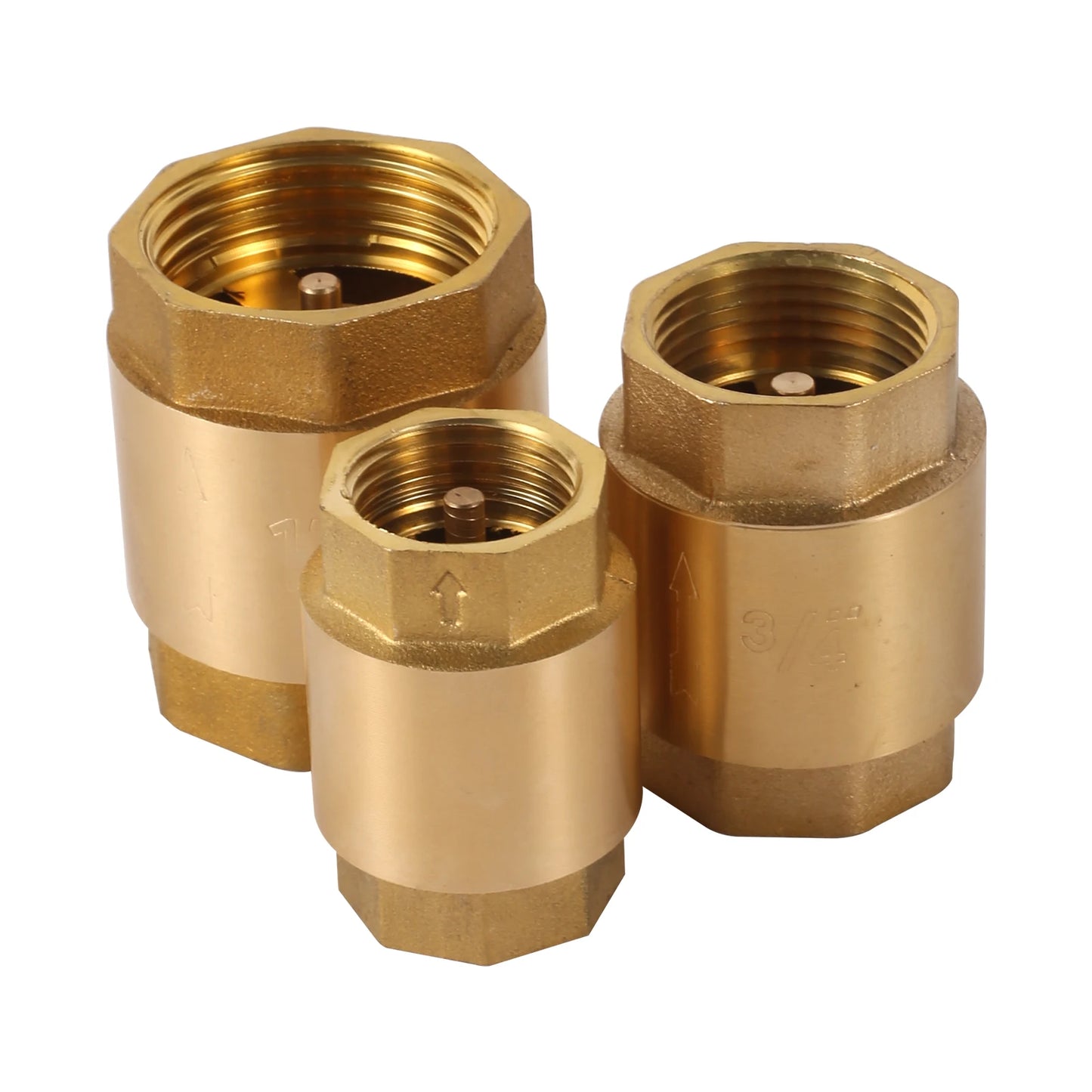 Brass Spring Check Valve 1/2” 3/4” 1” Female Thread Non-Return