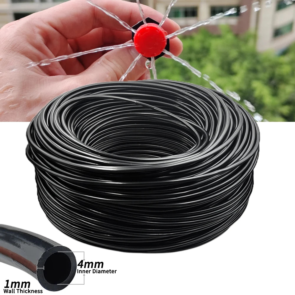 5-50M Garden Micro Drip Irrigation System DIY Mist Spray Cooling