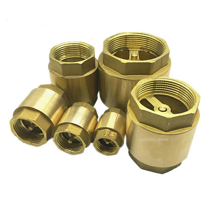 NPT Brass Check Valve Female Thread for Water Control 1/2"-2"