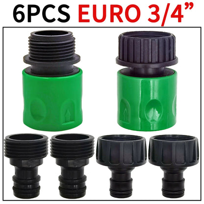 3/4'' Quick Connector Nipple Barb Adapter for 16mm 20mm Hose