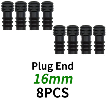 "1/2" - 3/4" Male/Female Thread to Barb PE Hose Adapter