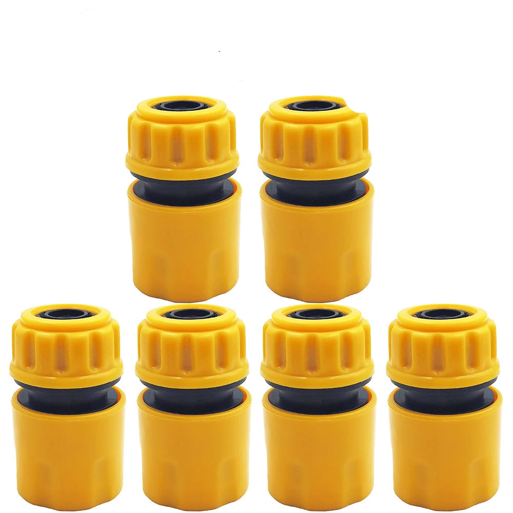 6PCS 3/4 1/2 Inch Garden Hose Repair Connector for Drip Irrigation