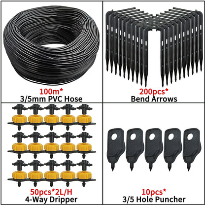 10-100M 2L/H Compensation Emitter Arrow for Drip Irrigation