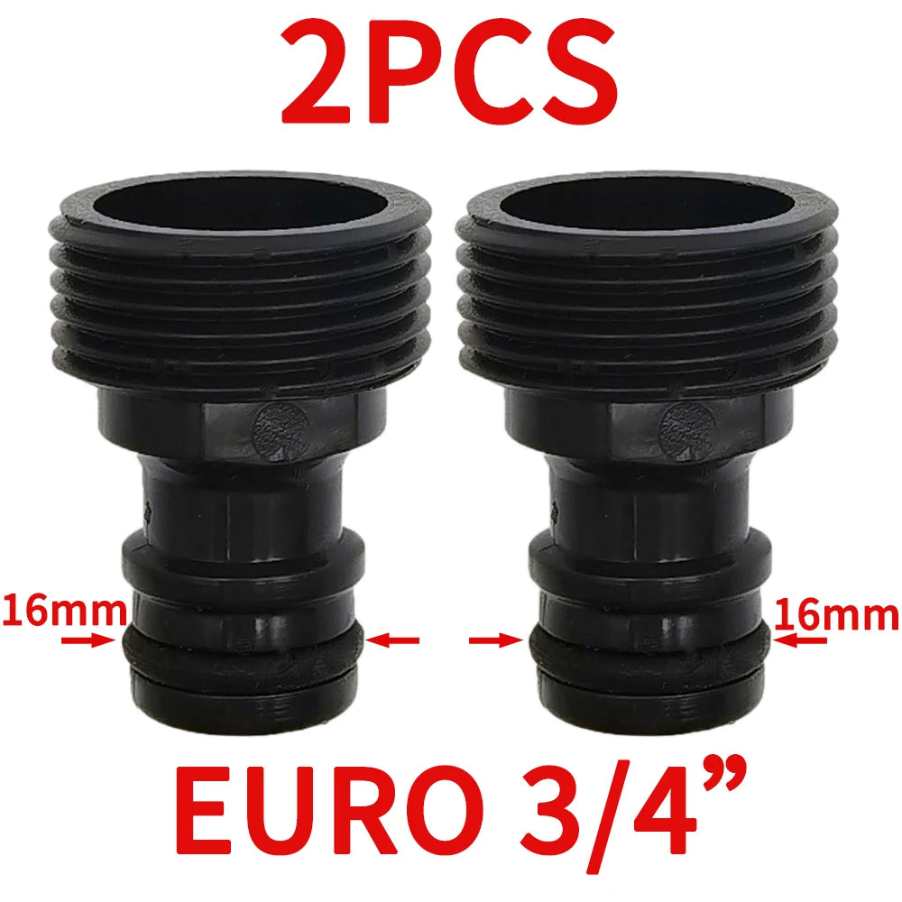 3/4'' Quick Connector Nipple Barb Adapter for 16mm 20mm Hose