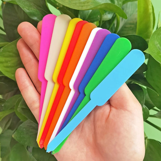 50PCS Waterproof Garden Plant Labels Plastic Tags for Flower Pots