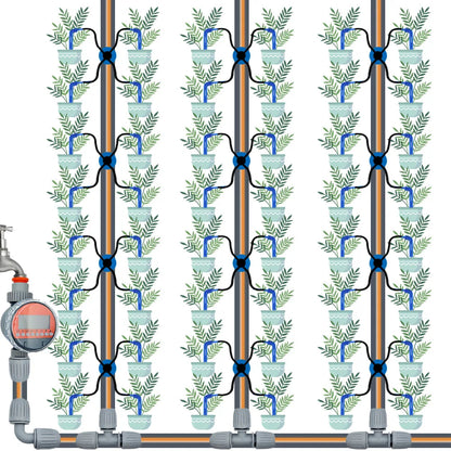 Greenhouse 4-Way Drip Arrow 3/5mm Watering System 10/20set