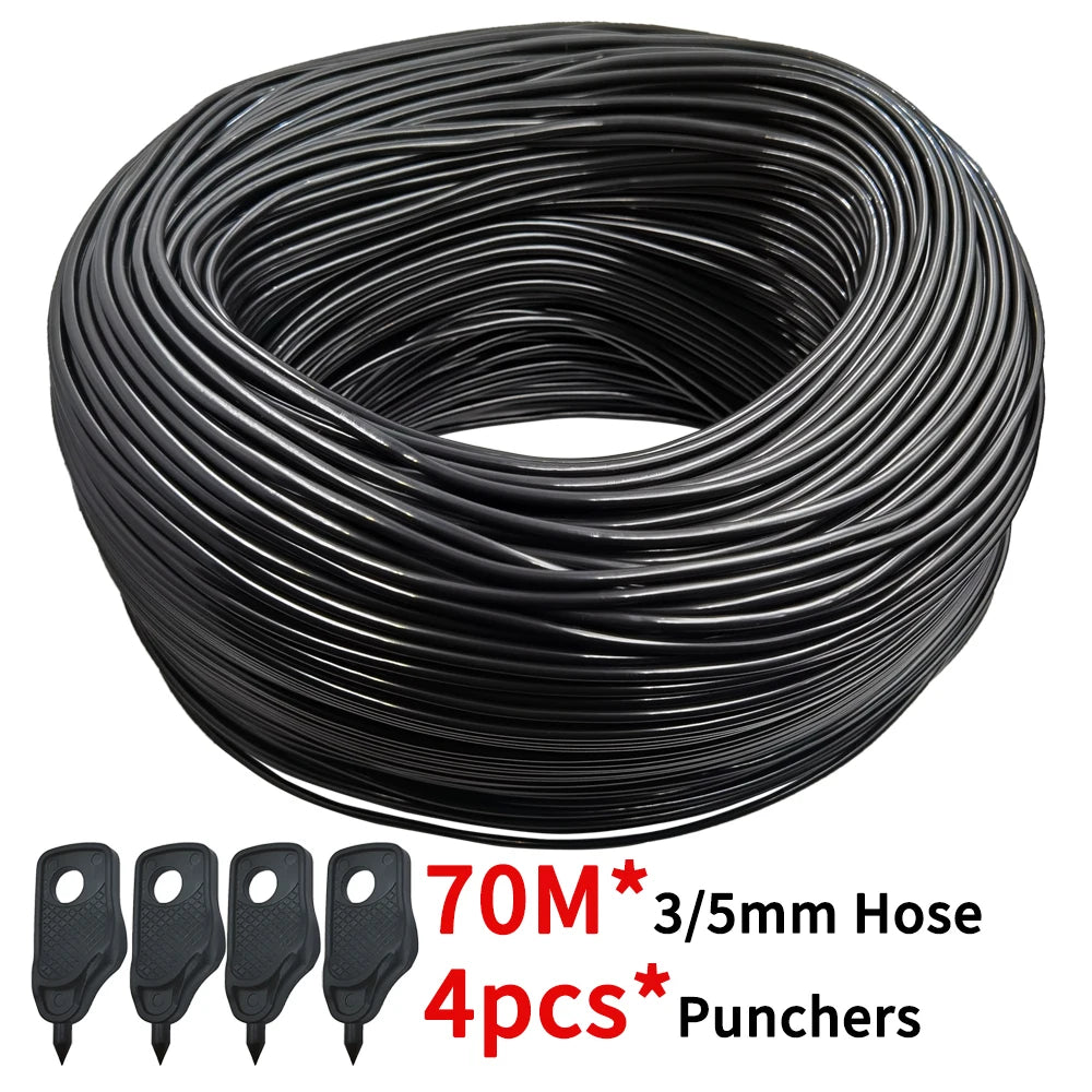 3/5mm Watering Hose Drip Irrigation Pipe for Plants Greenhouse