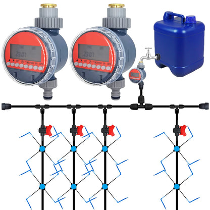 Automatic LCD Irrigation Timer Ball Valve for Garden Use