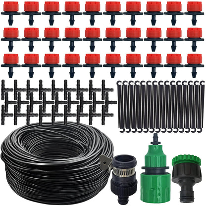 5M-25M Micro Drip Watering Kit DIY Automatic Irrigation 4/7'' Hose