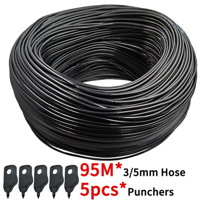 3/5mm Watering Hose Drip Irrigation Pipe for Plants Greenhouse