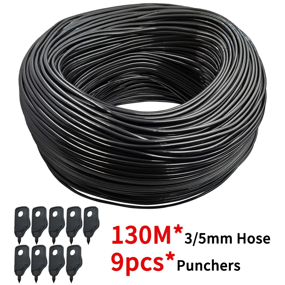 3/5mm Watering Hose Drip Irrigation Pipe for Plants Greenhouse