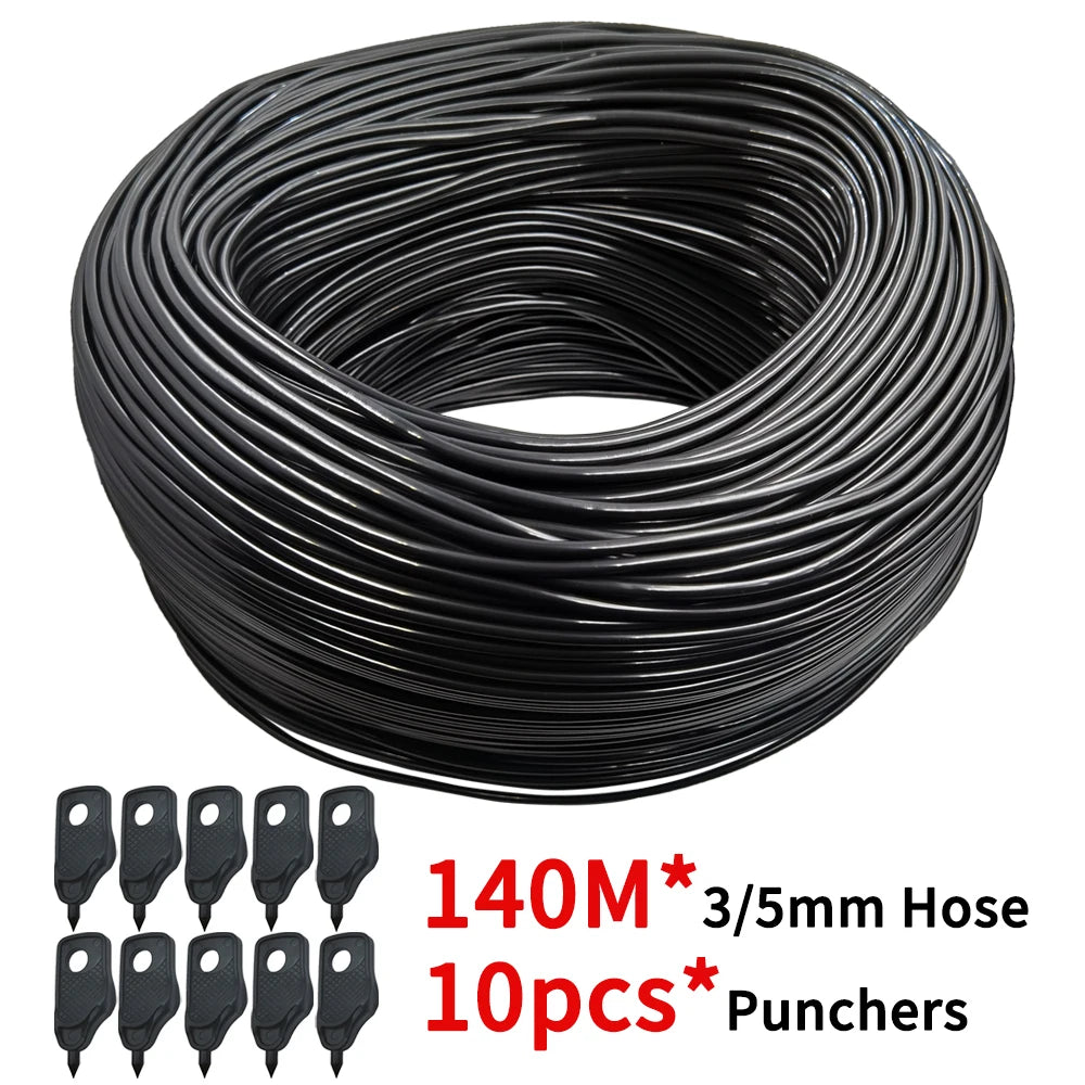 3/5mm Watering Hose Drip Irrigation Pipe for Plants Greenhouse