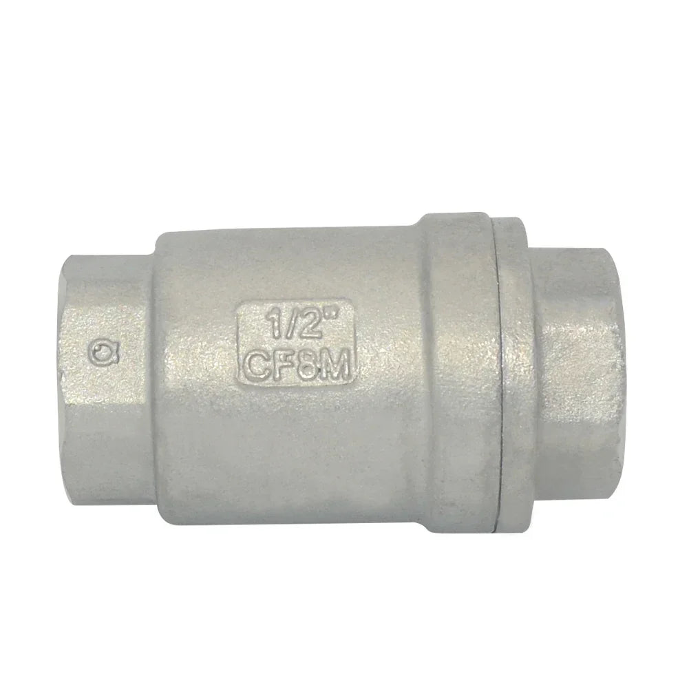 304 Stainless Steel Vertical Check Valve One-Way Valve for Water Pump