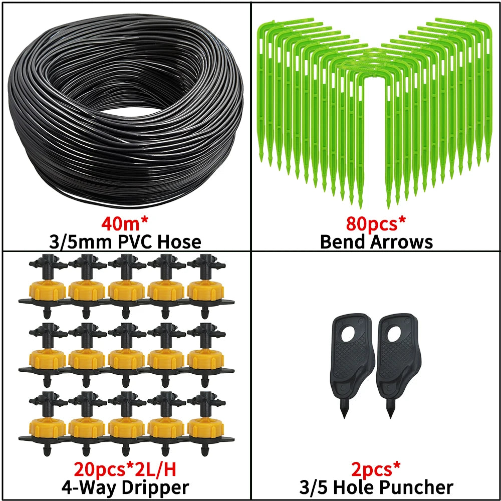 10-100M 2L/H Compensation Emitter Arrow for Drip Irrigation