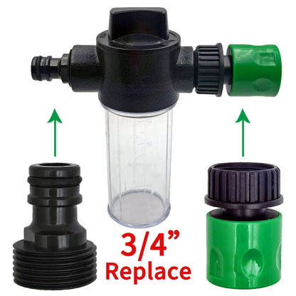 3/4'' Quick Connector Nipple Barb Adapter for 16mm 20mm Hose