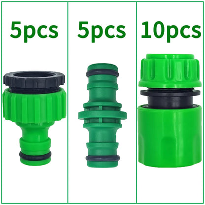 10PCS 1/2 Inch 16mm Hose Garden Tap Connector Quick Connect Adapter