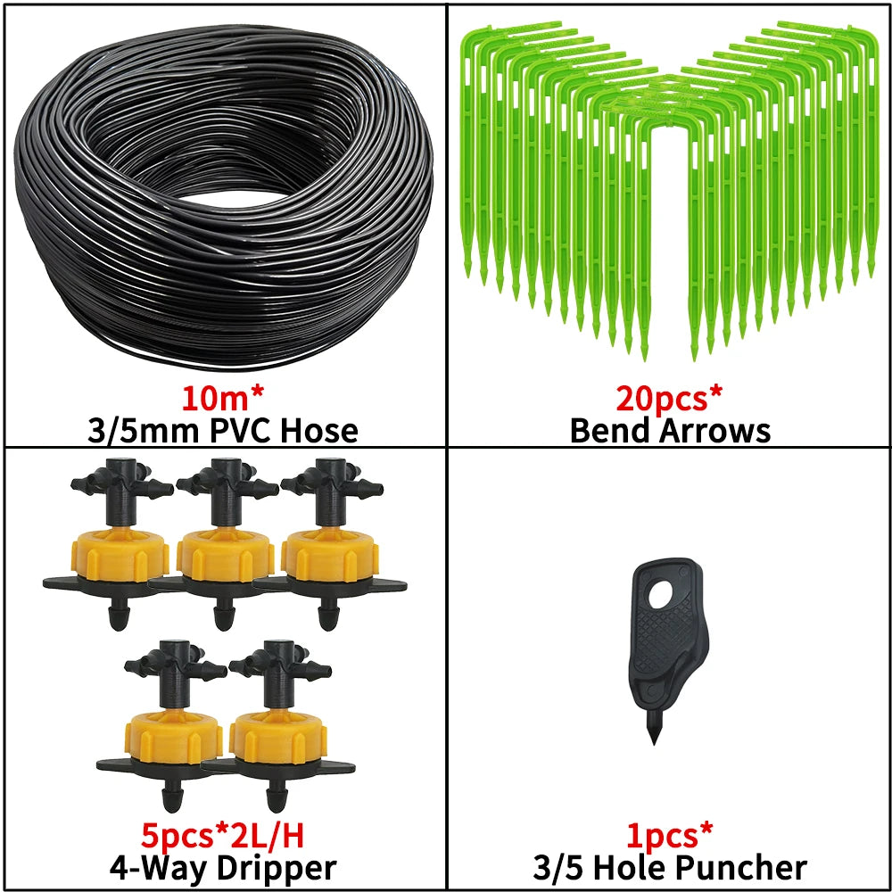 10-100M 2L/H Compensation Emitter Arrow for Drip Irrigation