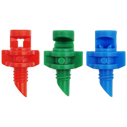 100PCS 90/180/360° Refraction Nozzle for Garden Irrigation