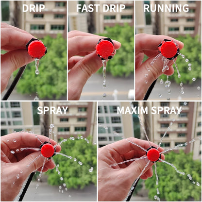 5M-60M Drip Irrigation System with Adjustable Drippers for Plants