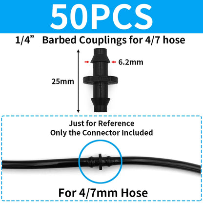 50PCS Bend Arrow Drippers for 3/5mm Hose Micro Drip Irrigation