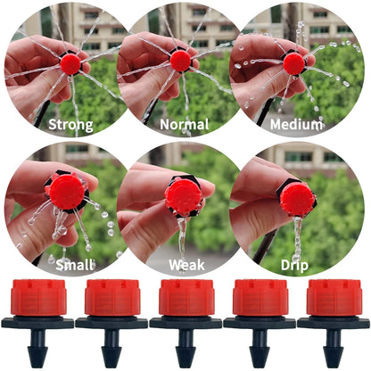 5-50M Garden Micro Drip Irrigation System DIY Mist Spray Cooling