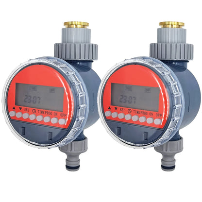 Automatic LCD Irrigation Timer Ball Valve for Garden Use