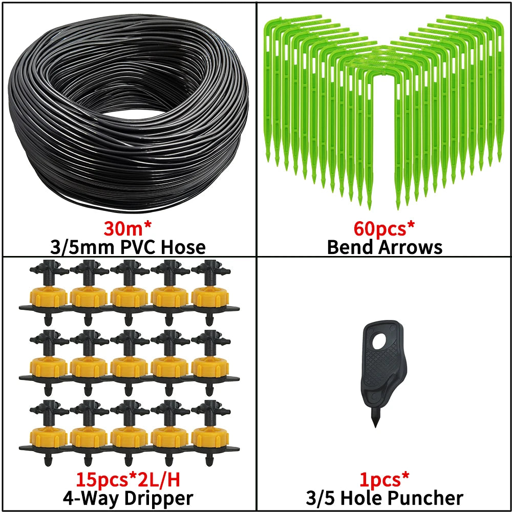 10-100M 2L/H Compensation Emitter Arrow for Drip Irrigation