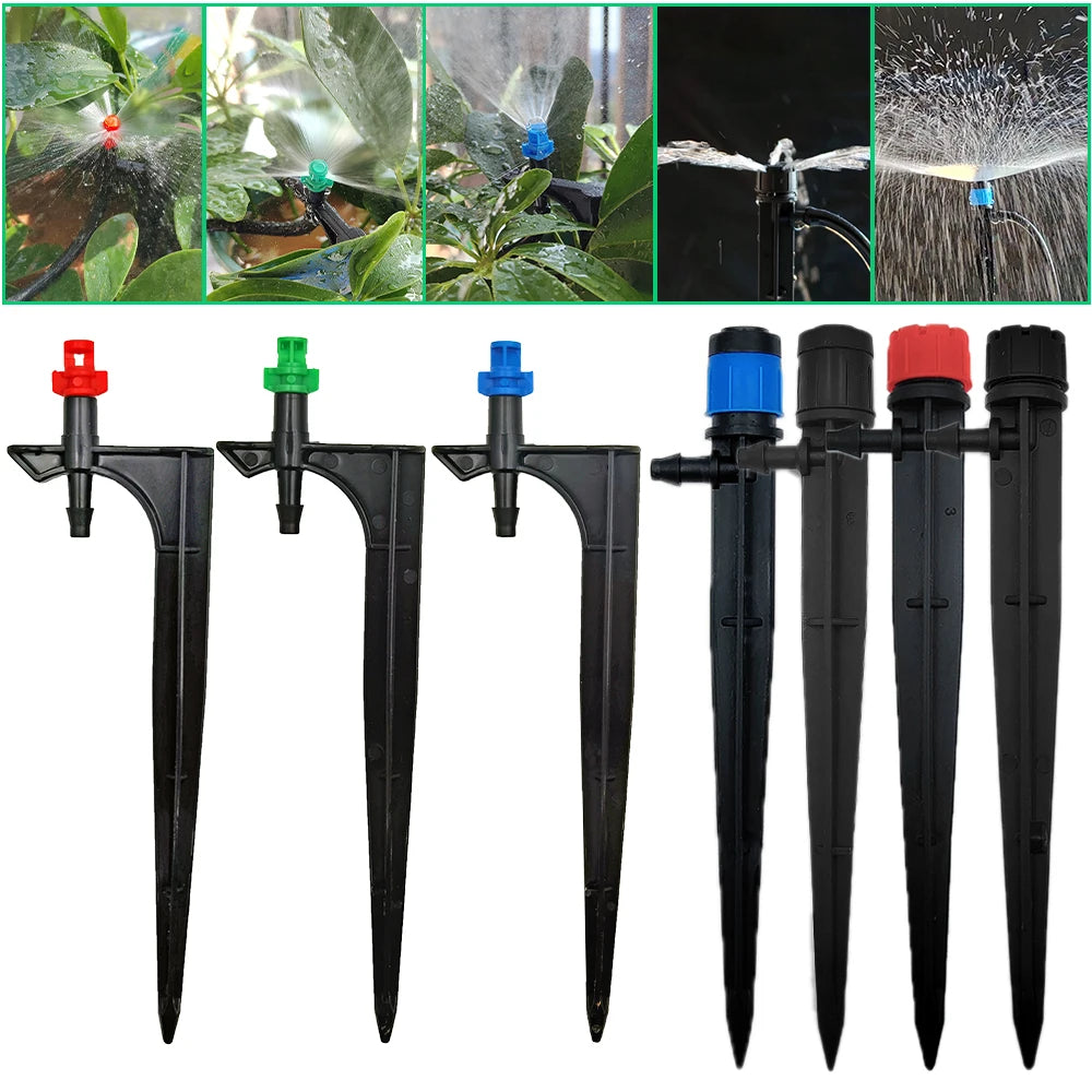 15PCS Garden Watering Drip Sprinkler Misting Nozzles for 4/7mm Hose