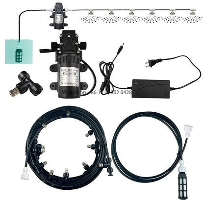 Low Pressure Misting Pump System for Outdoor Cooling