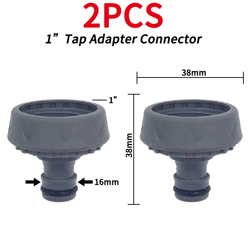 Garden Tap Adapters 1/2" 3/4" Drip Irrigation Splitters Joint