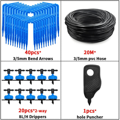 Greenhouse 4-Way Drip Arrow 3/5mm Watering System 10/20set