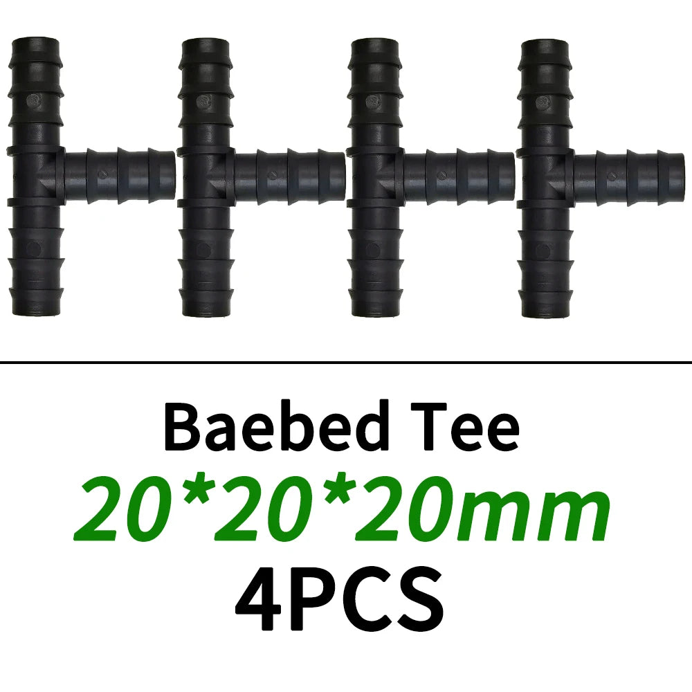 "1/2" - 3/4" Male/Female Thread to Barb PE Hose Adapter