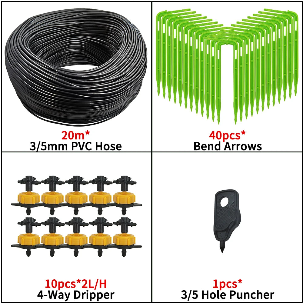 10-100M 2L/H Compensation Emitter Arrow for Drip Irrigation