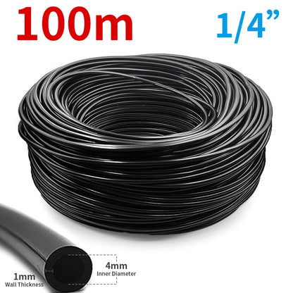 5-100m Garden Watering Hose 4/7mm PVC Micro Irrigation Pipe