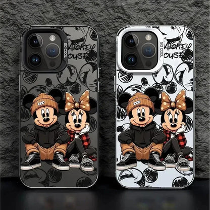Teddy Bear iPhone Case Soft Brown on Dark Gray